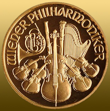 Wiener Philharmoniker 1/2 Oz 999,9/1000 Au - staršie ročníky